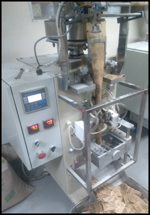 Envasadora mecanica sachet