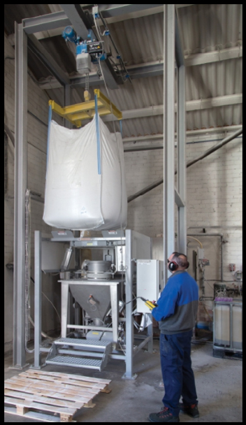 Sistemas de descarga de big bags